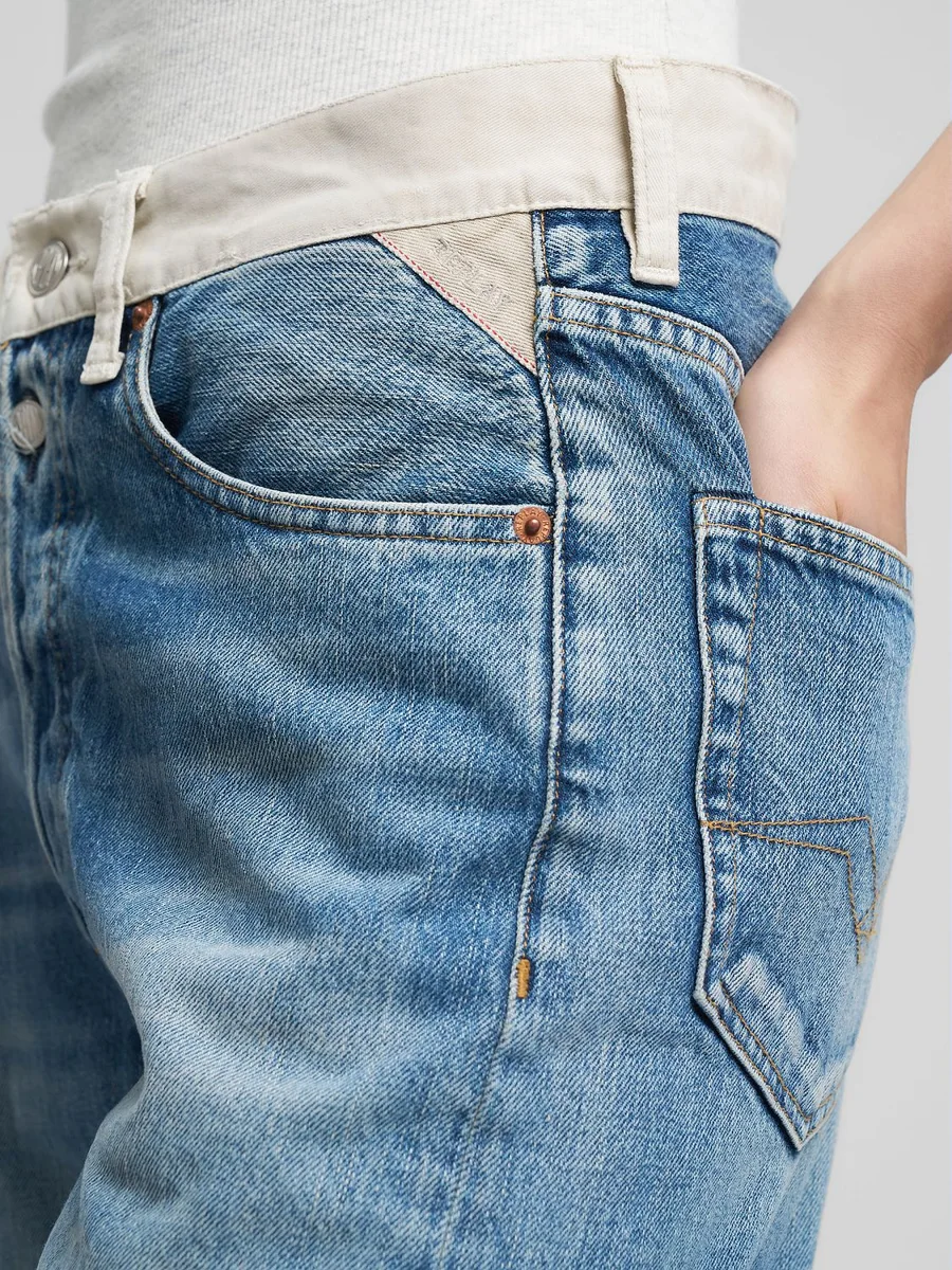 ג׳ינס סטרייט מותן גבוהה – תמונה 6