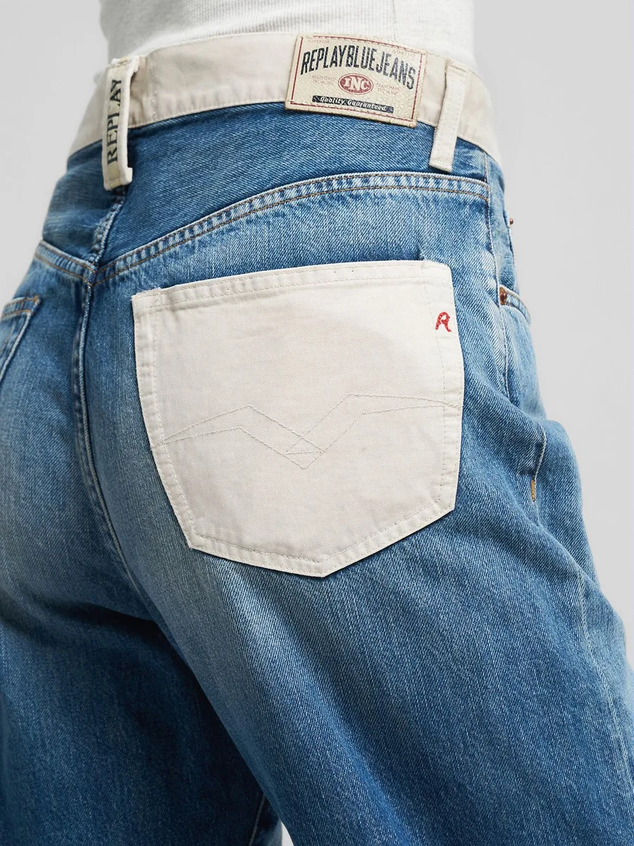 ג׳ינס סטרייט מותן גבוהה – תמונה 7