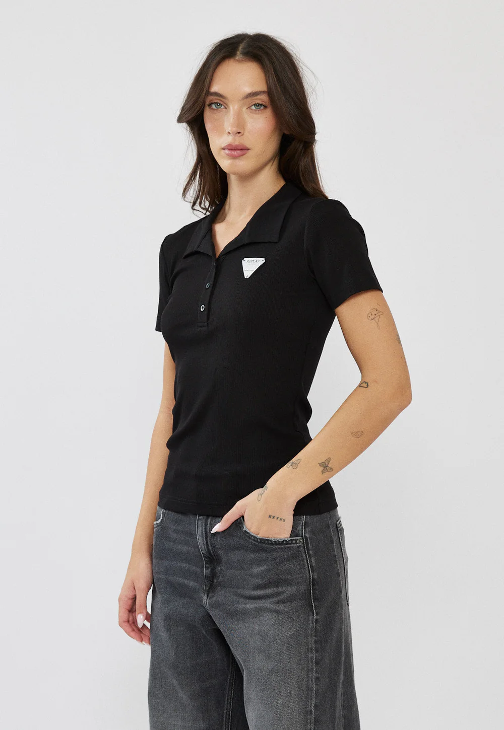 חולצת פולו קצרה – תמונה 3