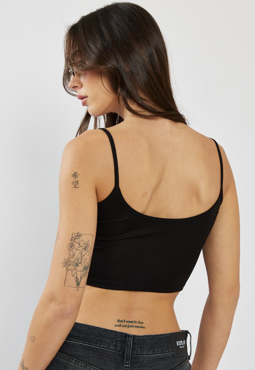 גופיית ספגטי בטן – תמונה 2